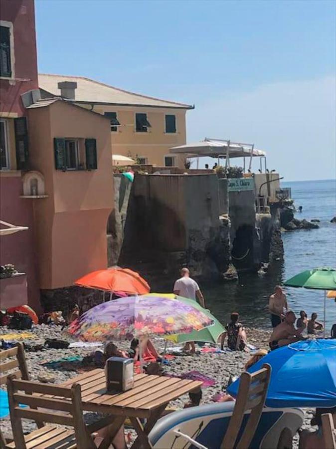 Casa Sulla Spiaggia Di Boccadasse Γένοβα Εξωτερικό φωτογραφία